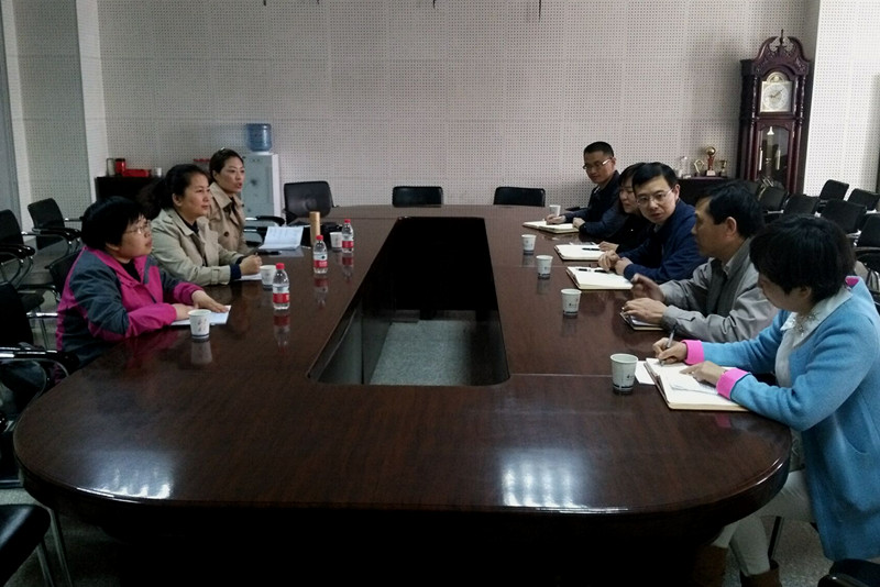            陇南师范高等专科公司外语系来公司调研 