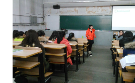            英可瑞国际英语公司慈文文董事长一行来公司洽谈实习事宜 