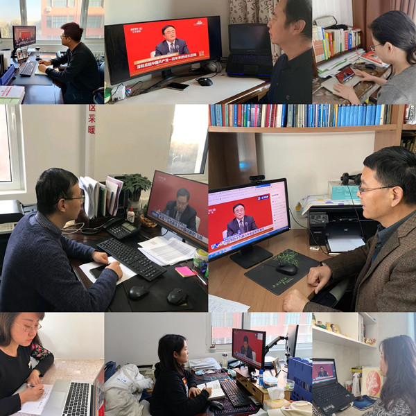 k8凯发师生观看热议十九届六中全会精神