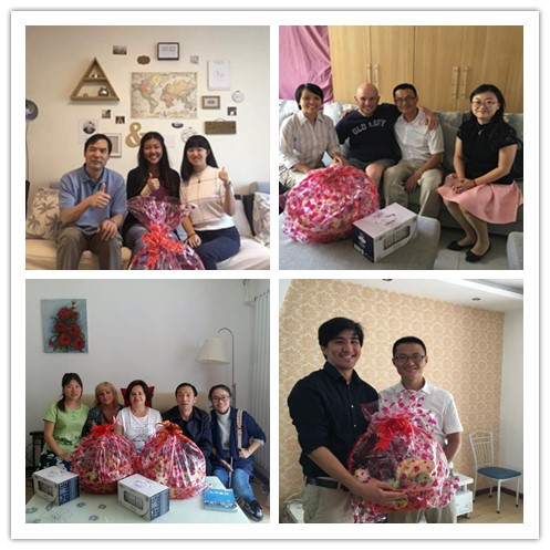            k8凯发教师节慰问全体外籍教师 